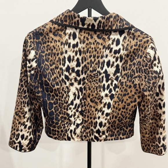 Baby Phat Leopard Print Jacket Women
LARGE Vintage Y2K Cropped 3/4 Sleeve - Picture 5 of 8